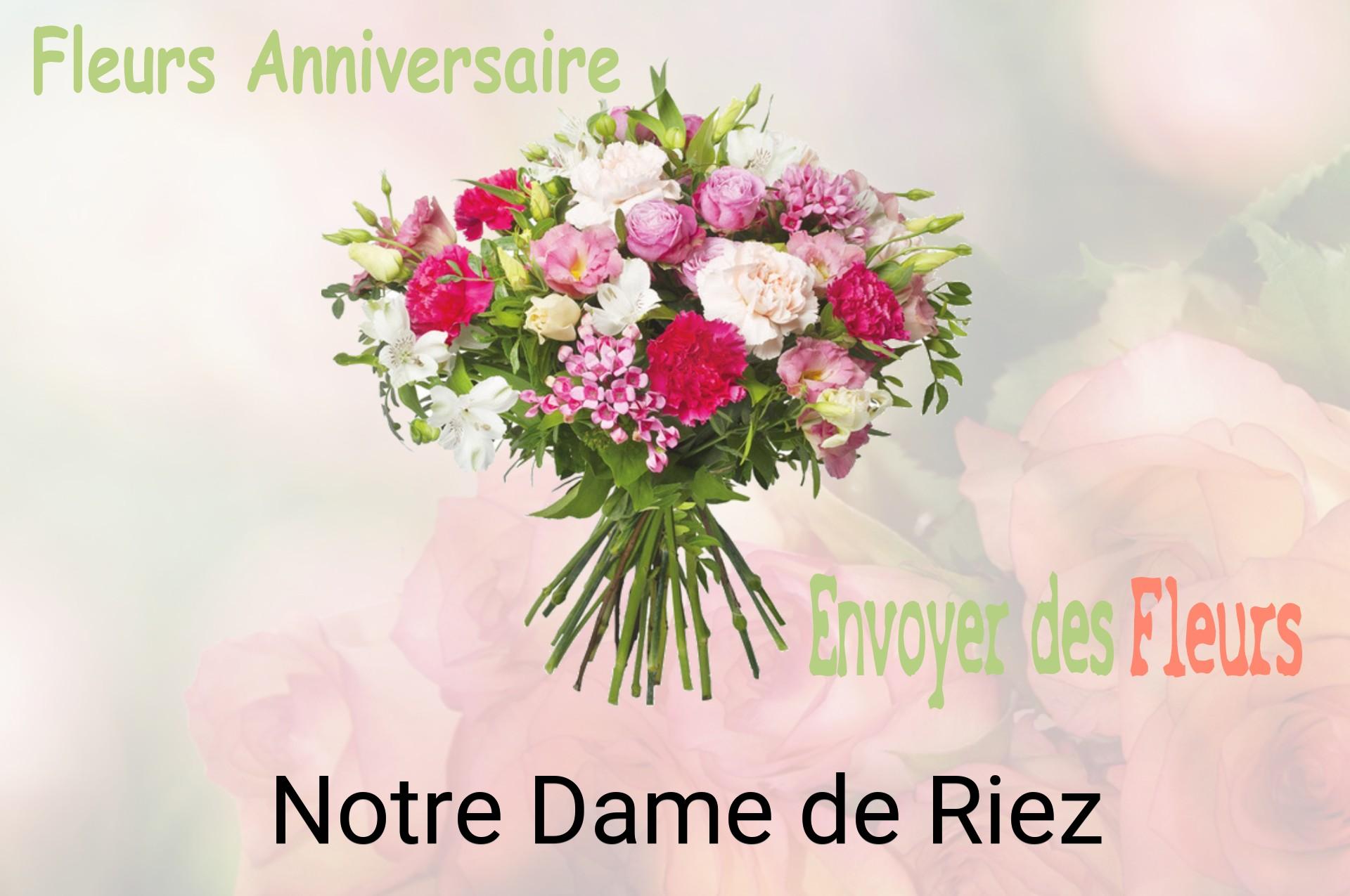 Bouquet de fleurs d’anniversaire livré à Notre-Dame-de-Riez